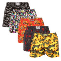 5PACK Boxers para homem Styx arte clássica borracha multicolorido (5A1182492)