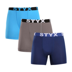 3PACK Boxers funcionais para homem Styx multicolorido (3W96839)