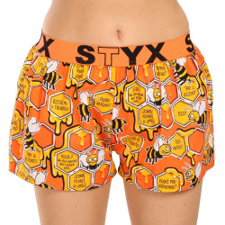 Boxers para mulher Styx arte desportiva abelhas de borracha (T1654)