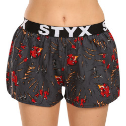 Boxers para mulher Styx arte desportiva garras de borracha (T1552)