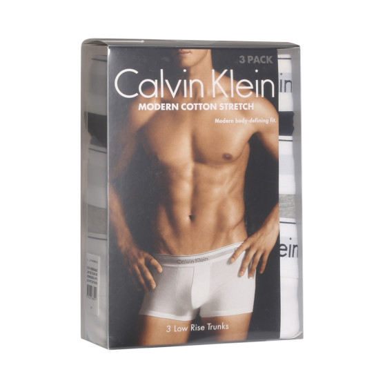 3PACK Boxers para homem Calvin Klein preto (NB1085A-MP1)