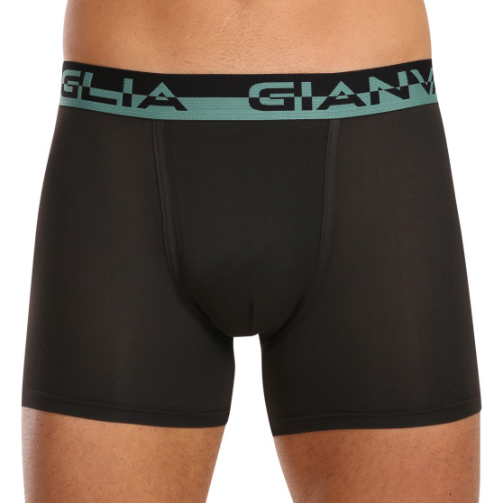 5PACK Boxers para homem Gianvaglia preto (GVG-5008)