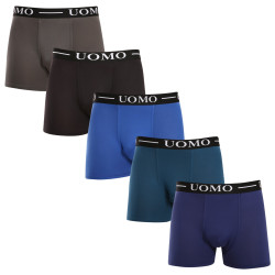 5PACK Boxers para homem Gianvaglia multicolorido (GVG-7501)