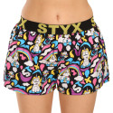 Boxers para mulher Styx arte desporto borracha unicórnio (T1158)