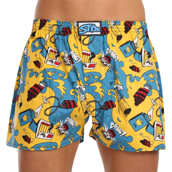 Boxers para homem Styx arte clássica borracha explosion (A1750)