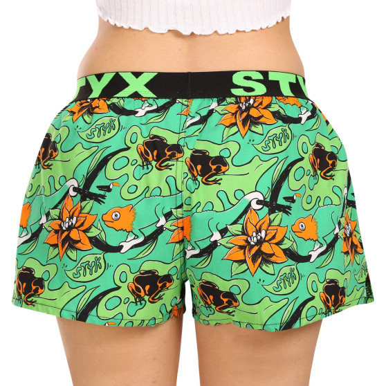 Boxers para mulher Styx arte esportes borracha tropic (T1557)