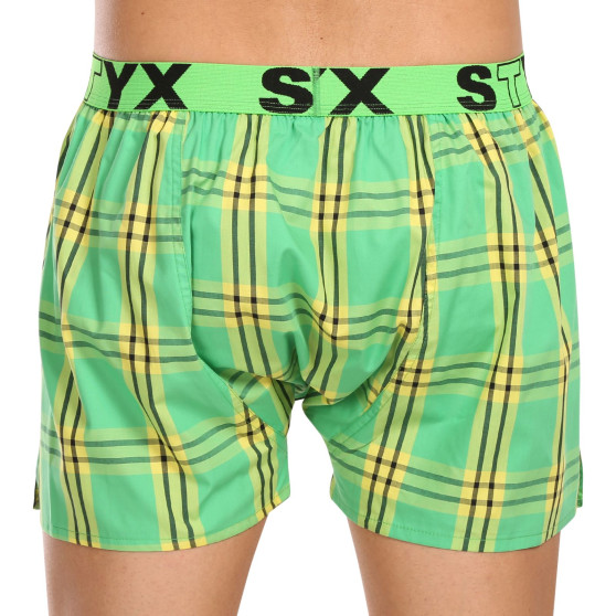 Boxers para homem Styx desporto elástico multicolorido (B1011)