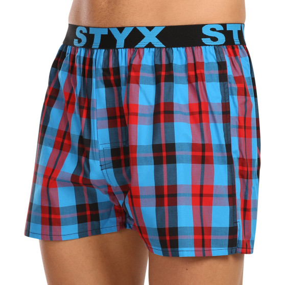 Boxers para homem Styx desporto elástico multicolorido (B1013)