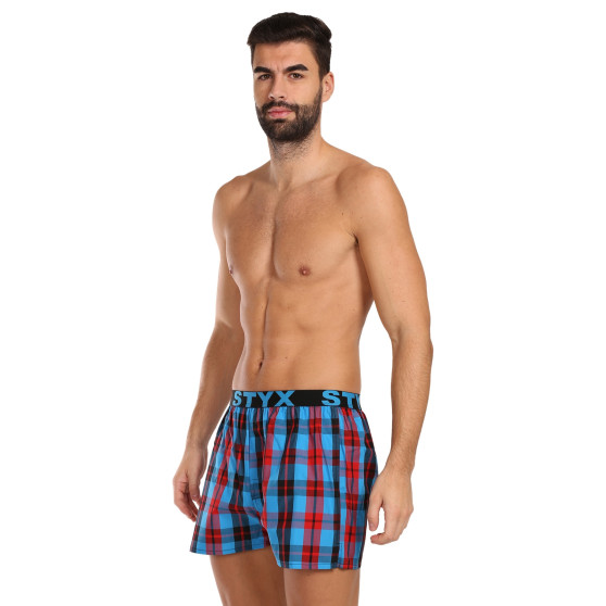 Boxers para homem Styx desporto elástico multicolorido (B1013)