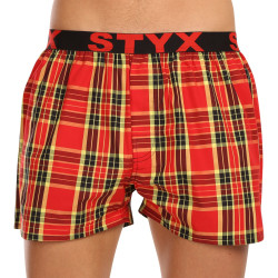 Boxers para homem Styx desporto elástico multicolorido (B1014)