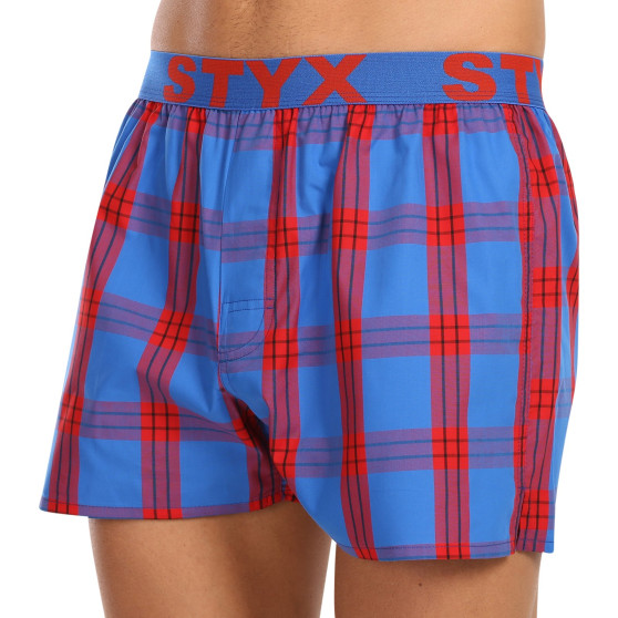 Boxers para homem Styx desporto elástico multicolorido (B1016)