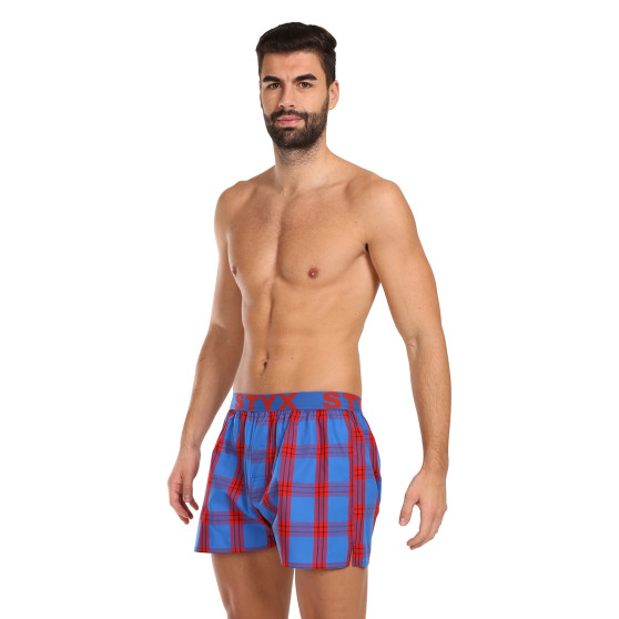 Boxers para homem Styx desporto elástico multicolorido (B1016)