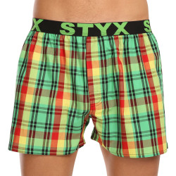 Boxers para homem Styx desporto elástico multicolorido (B1018)