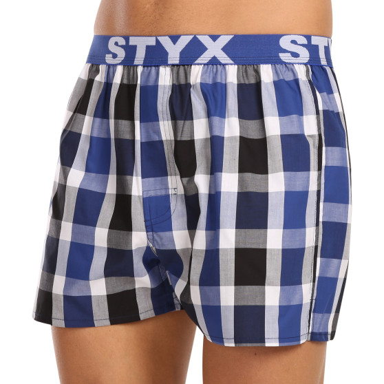 Boxers para homem Styx desporto elástico multicolorido (B1019)