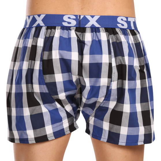 Boxers para homem Styx desporto elástico multicolorido (B1019)