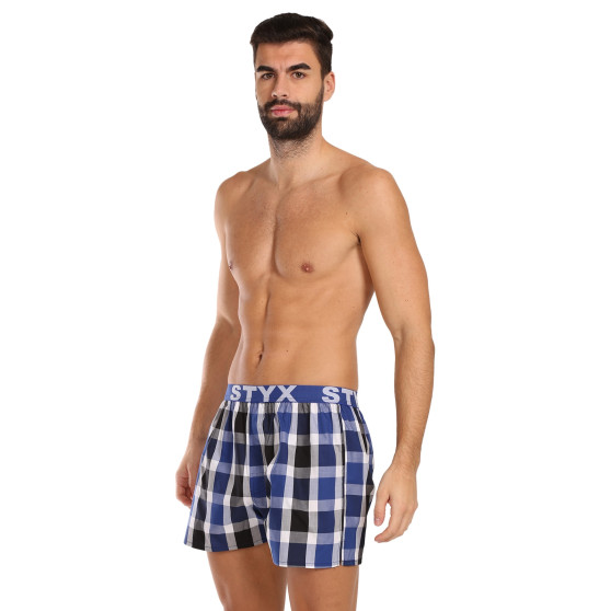 Boxers para homem Styx desporto elástico multicolorido (B1019)