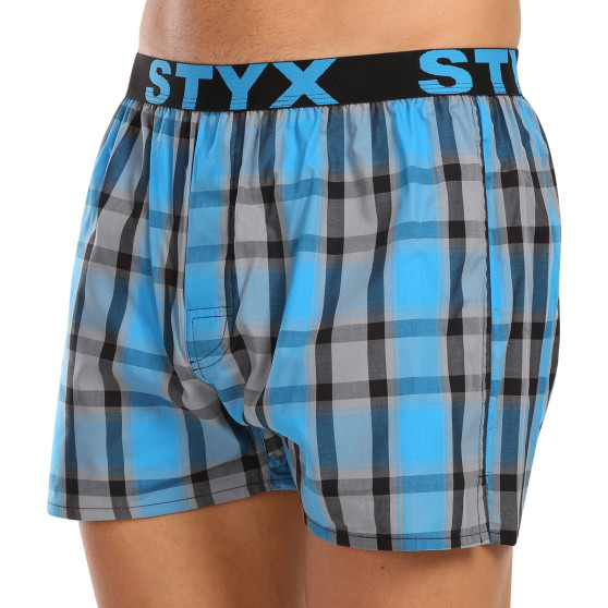 Boxers para homem Styx desporto elástico multicolorido (B1020)