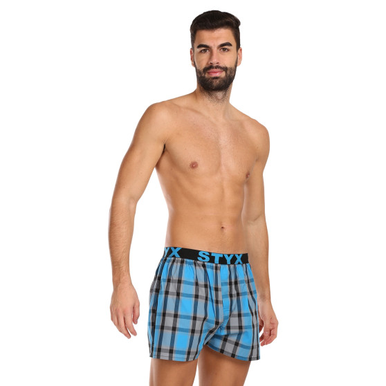 Boxers para homem Styx desporto elástico multicolorido (B1020)