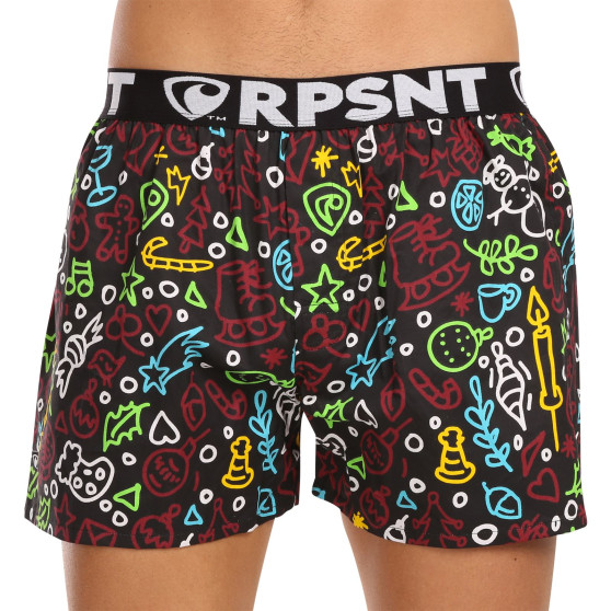 Boxers para homem Represent coleção exclusiva Mike Xmas (R3M-BOX-0731)