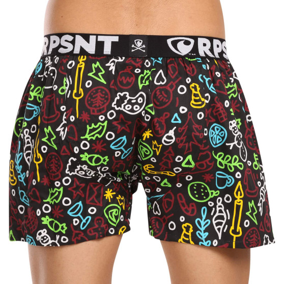 Boxers para homem Represent coleção exclusiva Mike Xmas (R3M-BOX-0731)