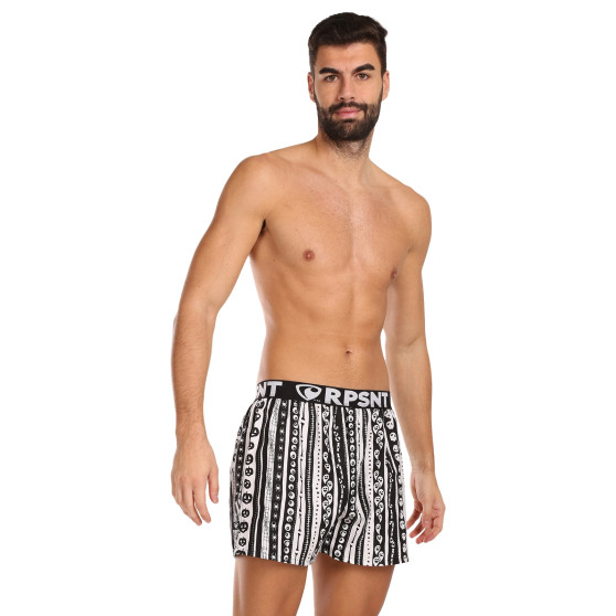 Boxers para homem Represent exclusivo Mike Spooky Lines (R3M-BOX-0734)