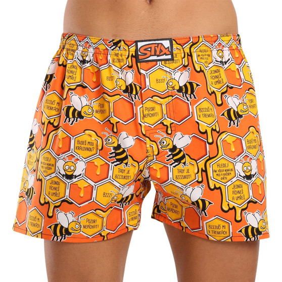 5PACK Boxers para homem Styx arte clássica borracha multicolorido (5A1457834)