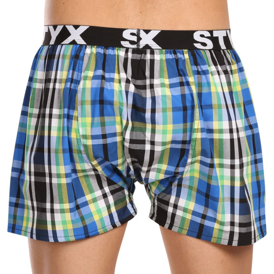 3PACK Boxers para homem Styx desporto elástico multicolorido (3B11789)