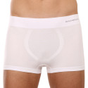 Boxers para homem Gino bambu sem costuras branco (53005)