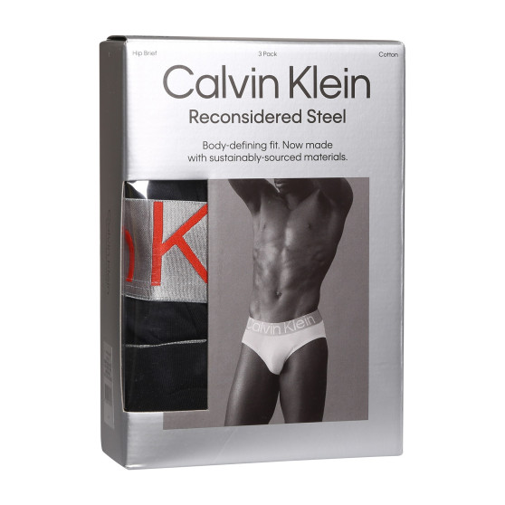 3PACK cuecas para homem Calvin Klein preto (NB3129A-GTB)