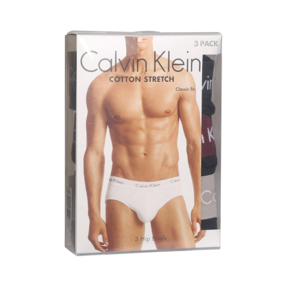 3PACK cuecas para homem Calvin Klein preto (U2661G-H54)