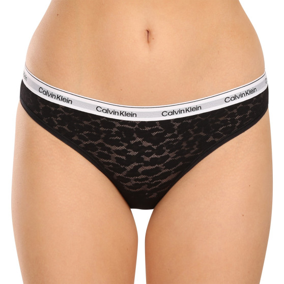 3PACK cuecas para mulher Calvin Klein multicolorido (QD5069E-GP6)