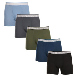 5PACK Boxers para homem Gianvaglia multicolorido (GVG-5013)