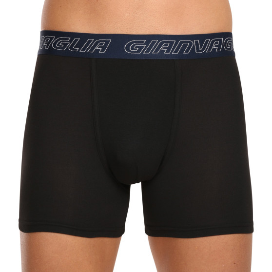 5PACK Boxers para homem Gianvaglia preto (GVG-5014)