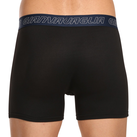 5PACK Boxers para homem Gianvaglia preto (GVG-5014)