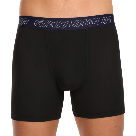 5PACK Boxers para homem Gianvaglia preto (GVG-5014)