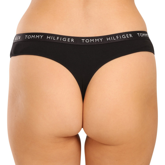 3PACK Tanga para mulher Tommy Hilfiger multicolorido (UW0UW04889 0R1)