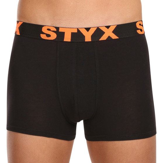 10PACK Boxers para homem Styx sport borracha preto (10G9601)