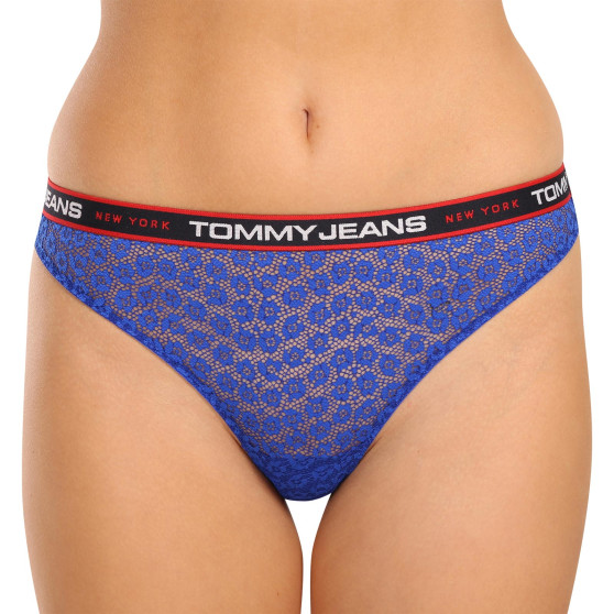 3PACK Tanga para mulher Tommy Hilfiger multicolorido (UW0UW04714 0SC)