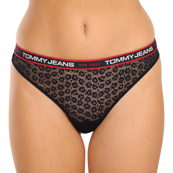 3PACK Tanga para mulher Tommy Hilfiger multicolorido (UW0UW04714 0SC)