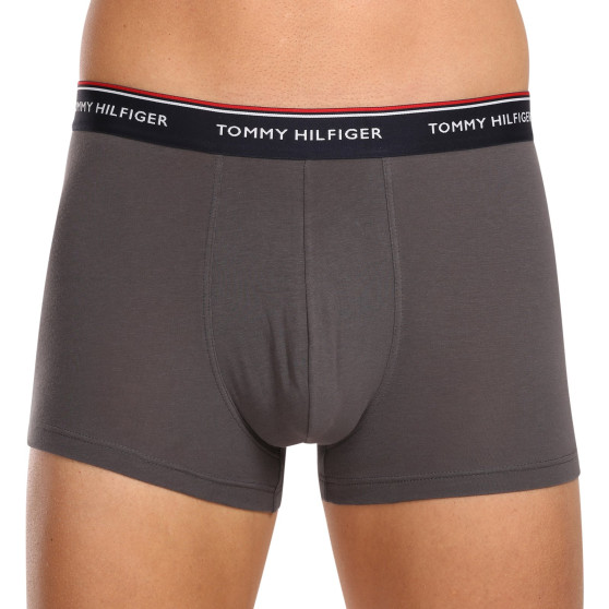 3PACK Boxers para homem Tommy Hilfiger multicolorido (1U87903842 0YY)