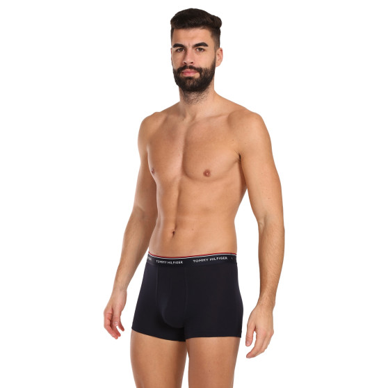 3PACK Boxers para homem Tommy Hilfiger multicolorido (1U87903842 0YY)