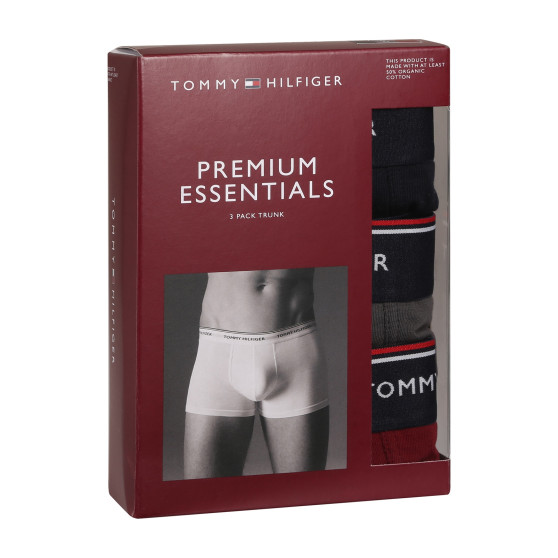 3PACK Boxers para homem Tommy Hilfiger multicolorido (1U87903842 0YY)