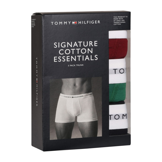 3PACK Boxers para homem Tommy Hilfiger multicolorido (UM0UM02761 0SS)