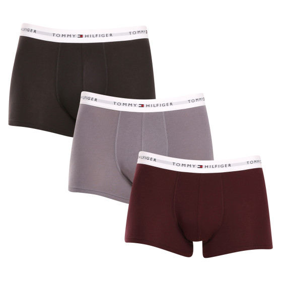 3PACK Boxers para homem Tommy Hilfiger multicolorido (UM0UM02761 0UJ)