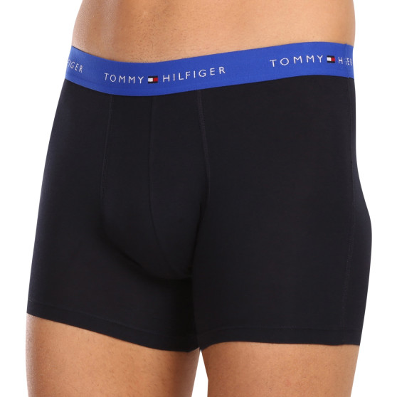 3PACK Boxers para homem Tommy Hilfiger azul escuro (UM0UM02765 0RW)