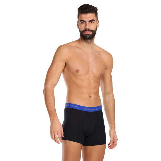 3PACK Boxers para homem Tommy Hilfiger azul escuro (UM0UM02765 0RW)