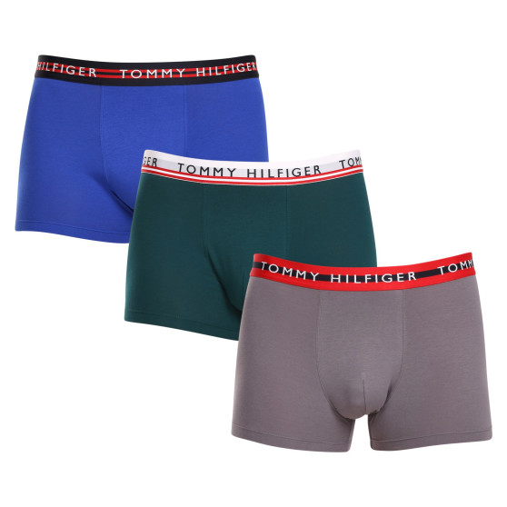 3PACK Boxers para homem Tommy Hilfiger multicolorido (UM0UM03007 0UF)