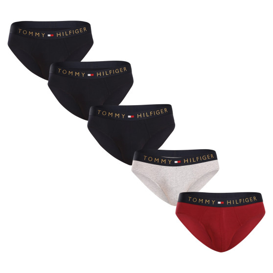 5PACK cuecas para homem Tommy Hilfiger multicolorido (UM0UM03037 0WJ)