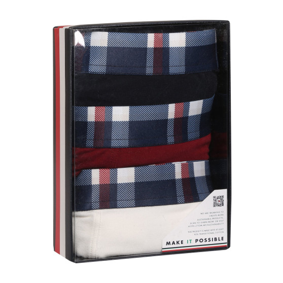 3PACK Boxers para homem Tommy Hilfiger multicolorido (UM0UM03041 0XU)