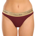 Tanga para mulher Calvin Klein vermelho (QF7449E-GEX)